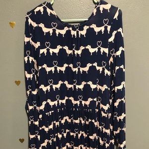 Modcloth Smooching dogs dress